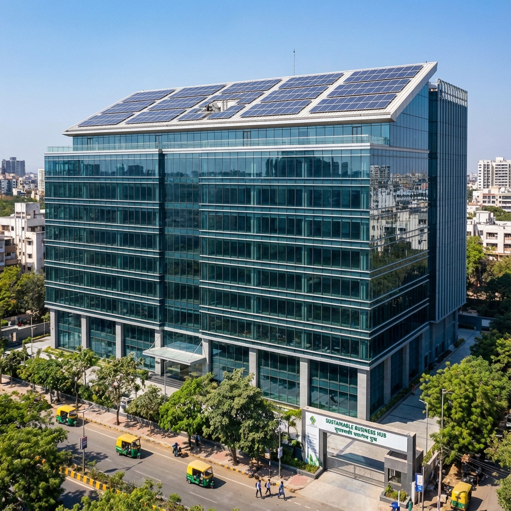 Commercial Solar Building